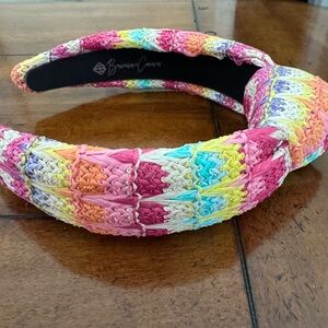 Bright Multicolor Braided Headband